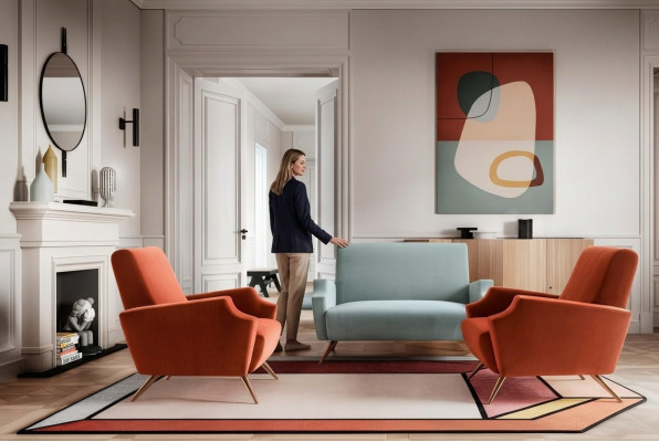 Sofaset 2+1+1 Zitsbank Bank Stofbank Modern Bankstel Nieuw