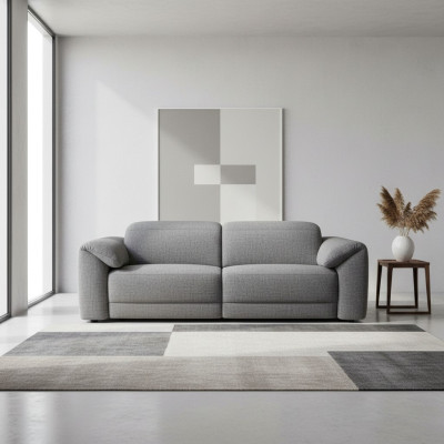 Sofa 3-persoons stoffenbank bank woonlandschap gestoffeerde bank loungesofa driezitter nieuw.