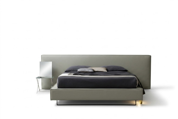 Luxe gestoffeerd fluweel designer bed slaapkamer bedden textielleder hotel nieuw.