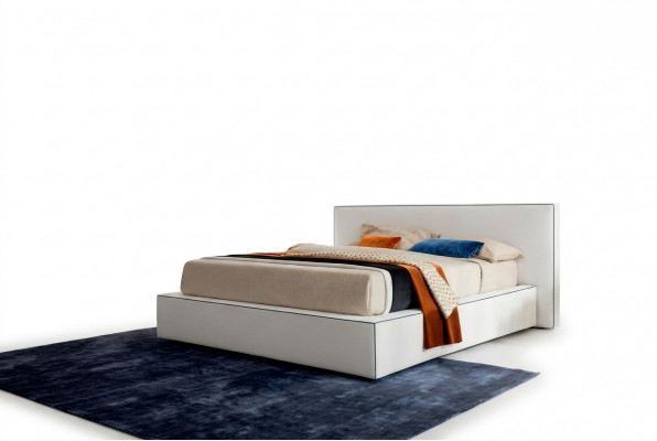 Italiaans ontwerper bed slaapkamer bed textiel hotel luxe gestoffeerde meubelen