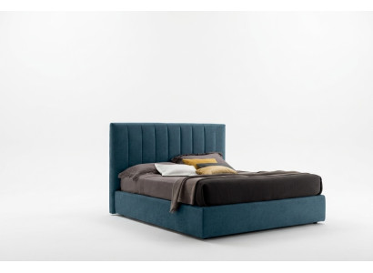Ontwerper bed slaapkamer bedden textiel luxe hotel stof gestoffeerde zetels Italië