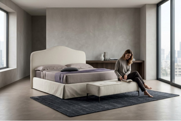 Bedden Hotel Ontwerp Textiel Bed Dubbel Italiaans Frame Bedden Luxe Slaapkamer