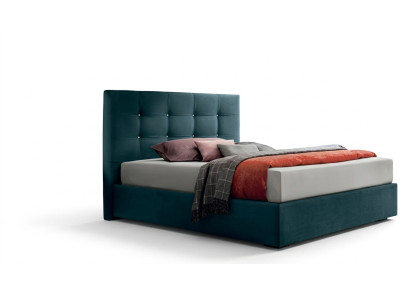 Ontwerp bedden slaapkamer textiel 180x200cm bed gestoffeerd luxe dubbel hotel nieuw