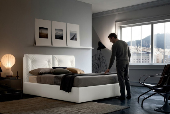 Luxe bedden slaapkamer 160 x 200 cm ontwerp textiel bed bekleding dubbel hotel