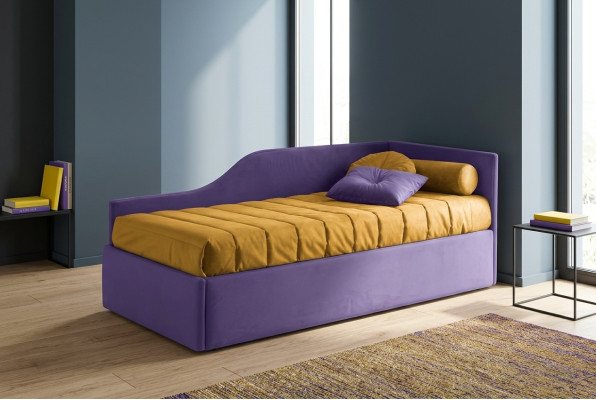 Luxe bedden houten bed tweepersoonsbed 90x200 cm Nieuw houten bed gestoffeerd bed Italië Nieuw