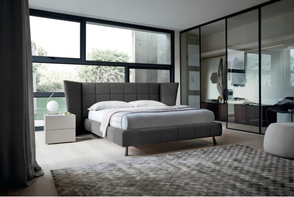 Luxe design bedden 160 x 200 cm Dubai dubbel hotel houten slaapkamer bed