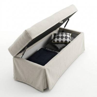 Modern Kruk Design Banken Woon Slaapbank Kruk Kamer Bekleed Textiel Stof