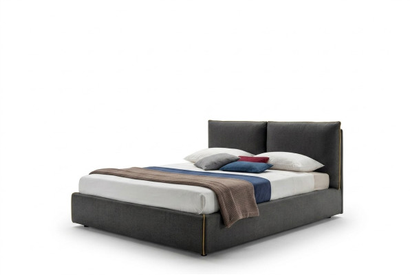 Luxe gestoffeerd zitstofdesignbedslaapkamerbedden 180x200 cm textielhotel
