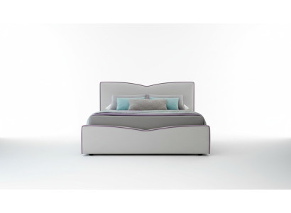 Tweepersoonsbed 200x200cm Designer Bed Dubbele Bedden Nieuw Modern Hotel Leer Stof