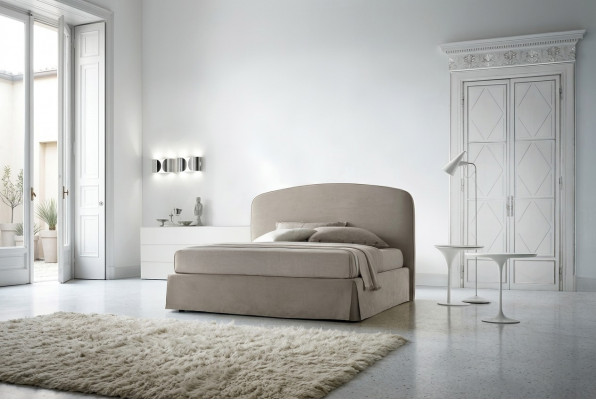 Bed bekleding luxe dubbele hotelbedden huwelijk 180x200cm Italiaanse meubels textielleder
