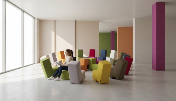 Hocker Ottomaanse Chaise Lounge Bank Woonkamer Meubels Gestoffeerde Voet Italië