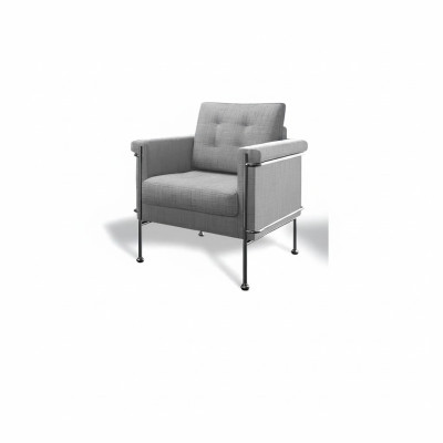 Ontwerp Relax Club Stoel Lounge Bank 1-Zits Tv-Stoel Gestoffeerde Bank Stof