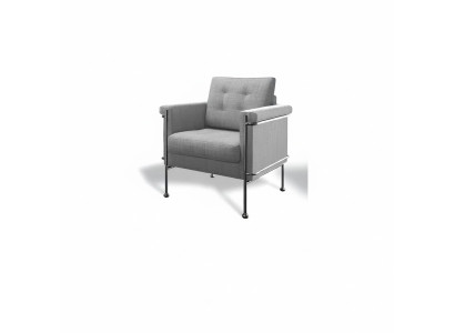 Ontwerp Relax Club Stoel Lounge Bank 1-Zits Tv-Stoel Gestoffeerde Bank Stof