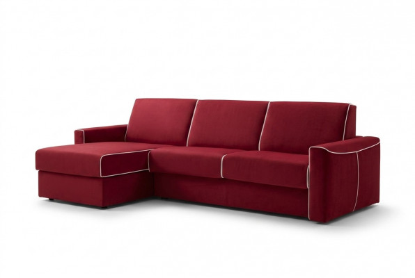 Hoekbank Modern Design Bank Focus Stof L-Vorm Bankstel Woonlandschap Italiaanse Meubels