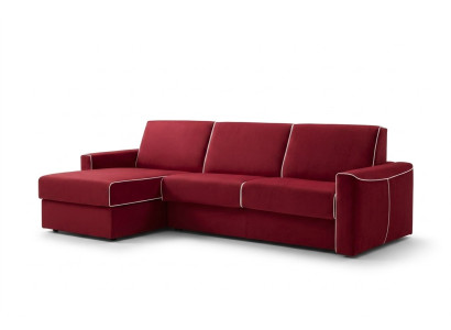 Hoekbank Modern Design Bank Focus Stof L-Vorm Bankstel Woonlandschap Italiaanse Meubels