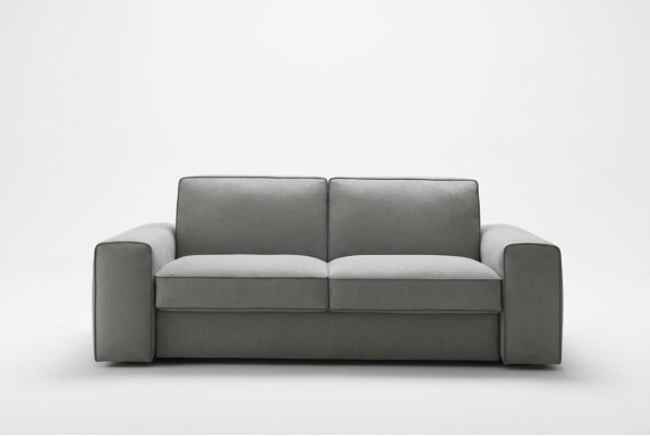 Driepersoonsbank gestoffeerd Designbank Modern 3-zitsbank Woonkamermeubels Grijs Zitplaatsen