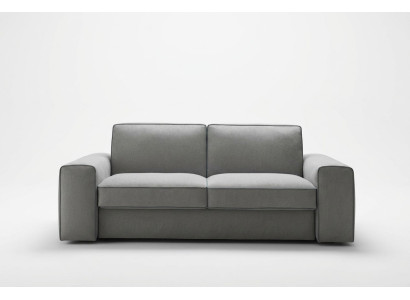 Driepersoonsbank gestoffeerd Designbank Modern 3-zitsbank Woonkamermeubels Grijs Zitplaatsen