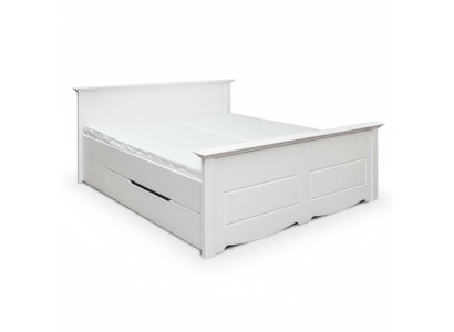 Lit Rembourrage Design Holzbetten Double Lits Blanc 180x200 Sommeil Chambre Bedekkende design houten bedden dubbele witte 180x200 slaapkamer