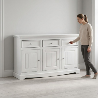 Dressoir landhuisstijl ladenkast dressoir massief hout meubels boerenkast commode