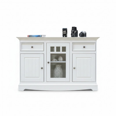 Buffetkast Barkast Plattelands Luxe Italiaanse Houten Meubels Wit Groot Nieuw