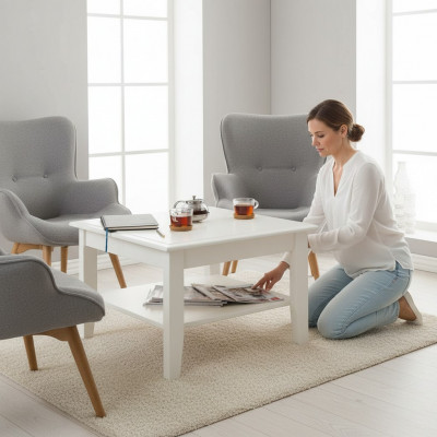 Houten salontafel koffietafel bijzettafel ontwerptafel woonkamertafel tafels