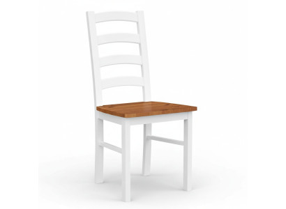 Landhuis eetkamerstoel Wit Stoelen Fauteuil Houten stoel Houten stoelen Meubels Wit