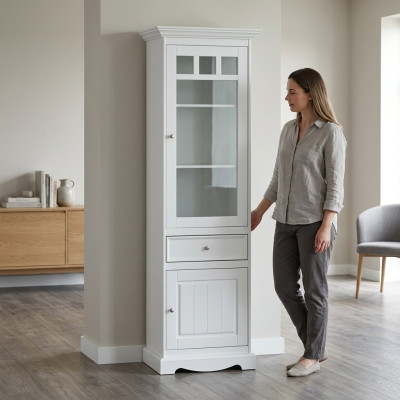 Vitrine kast commode vitrine kasten dressoir glas designer kast NIEUW