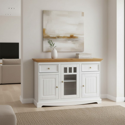 Dressoir massief dressoir kast meubels ladenkasten massief houten kasten nieuw sideboard