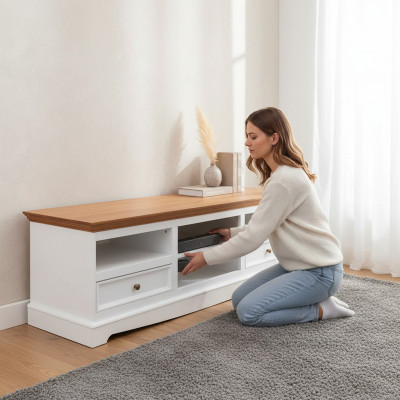 Klassieke stijl meubels houten dressoir kast RTV dressoirs tv dressoir laag dressoir