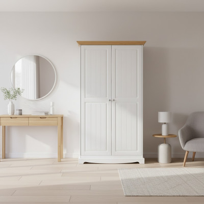 Kledingkast Slaapkamer Kast Ontwerp Luxe Kasten Plank Nieuw Massief Hout