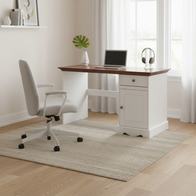 Kantoormeubilair Tafels Massief hout Computertafel Bureau Houten tafel Kantoor tafel Tafel
