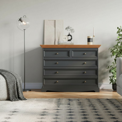 Ladenkasten Sideboards 5 laden Hoge kast Kast Plank Dressoir Sideboard Nieuw