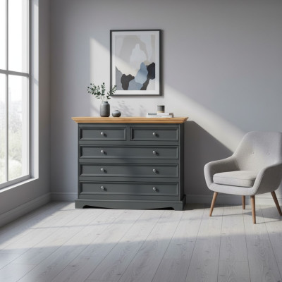 Ladenkast Luxe Ladenkasten Landhuisdesign Meubels Bekleed Houten Console Zwart Bord