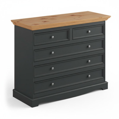 Ladenkast Luxe Ladenkasten Landhuisdesign Meubels Bekleed Houten Console Zwart Bord