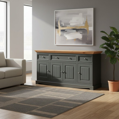 Ontwerp Klassieke Commode Commodes Hout Dressoir Klassiek Sideboard Hoog Kast