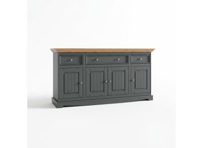 Meubels van massief hout, kasten, dressoirs, commodes, massief dressoir, dressoir, kast nieuw
