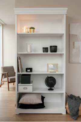Klassieke planken woonkamerkasten Houten rekken Boekenkast Landelijke stijl