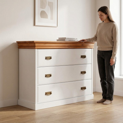 Klassieke commode ladekast kast dressoir houten kasten plank nieuw