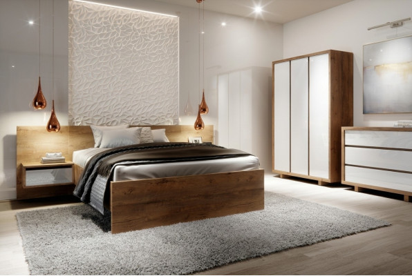 Multifunctionele rekkenkastplankopslag garderobe van 134 cm nieuw