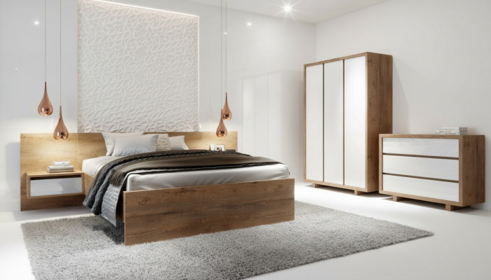 Multifunctionele rekkenkastplankopslag garderobe van 134 cm nieuw