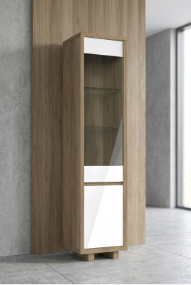 Glazen vitrinekast Vitrines Woonkamerkasten Design Modern Italië Nieuw