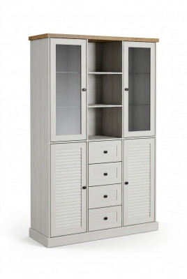 Klassieke dressoir kast vitrinekast vitrines dressoirs glazen kasten Nieuw