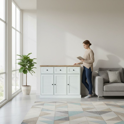 Ladekast houten kast woonkamer kasten klassieke commode commodes nieuw
