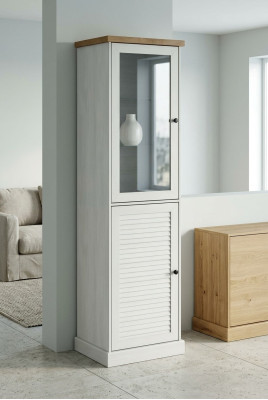 Meubel vitrinekasten kast dressoir plank hout vitrine kast dressoir glazen kast