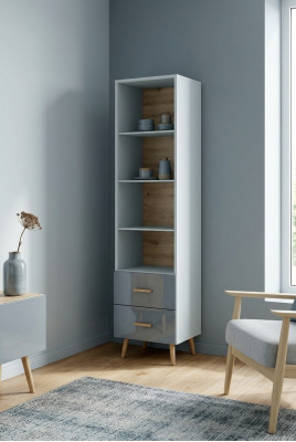 Boekenkast vitrine vitrinekast glazen kast klassieke kast boekenkast
