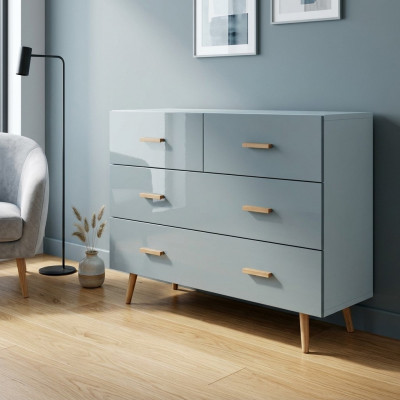Kast hout design kast commodes modern kasten meubels dressoir hout nieuw.