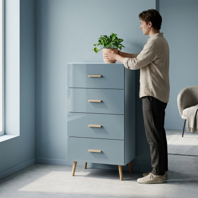 Laden ontwerper hout luxe kasten ladekast hoog kast zij laag bord nieuw