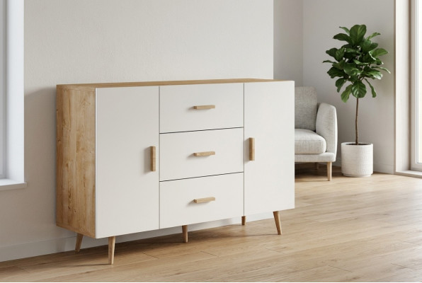 Kastplank 140cm Kasten Planken Opbergruimte Hoogglans Nieuw Ladekast Dressoir