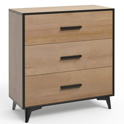 Ladenkast Lage kast Kast Plank Luxe Slaapkamer Hout Ontwerp Dressoir Zijkant Nieuw