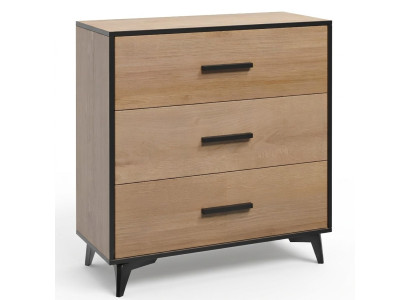 Ladenkast Lage kast Kast Plank Luxe Slaapkamer Hout Ontwerp Dressoir Zijkant Nieuw